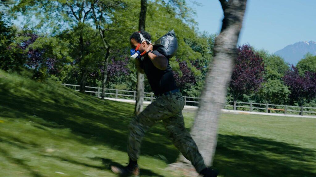 Firefighter training with VO2Master Analyzer