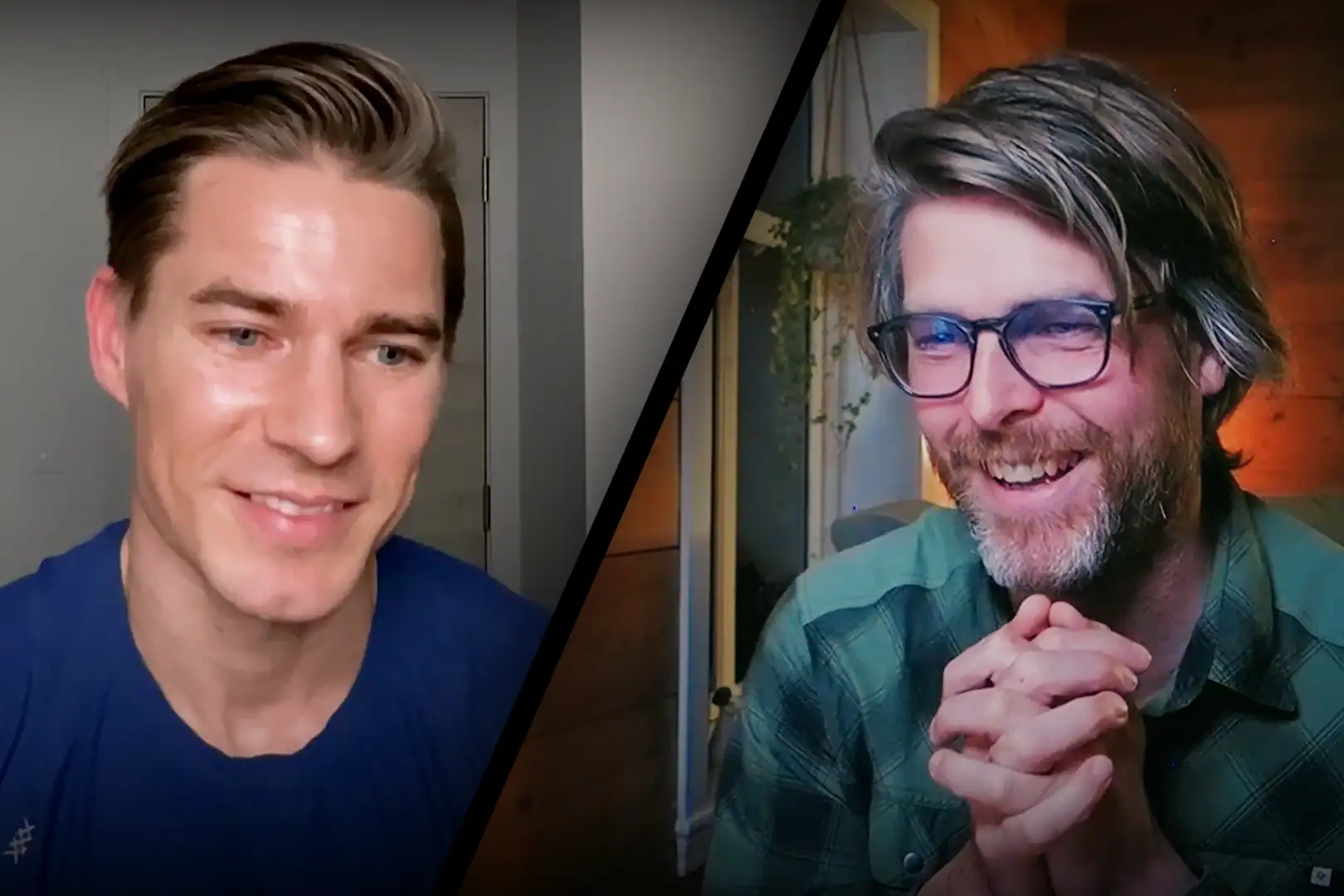 Olav Aleksander Bu and Jack Hanrahan in an online video interview discussing metabolic testing, VO2 analysis, and athlete performance strategies.