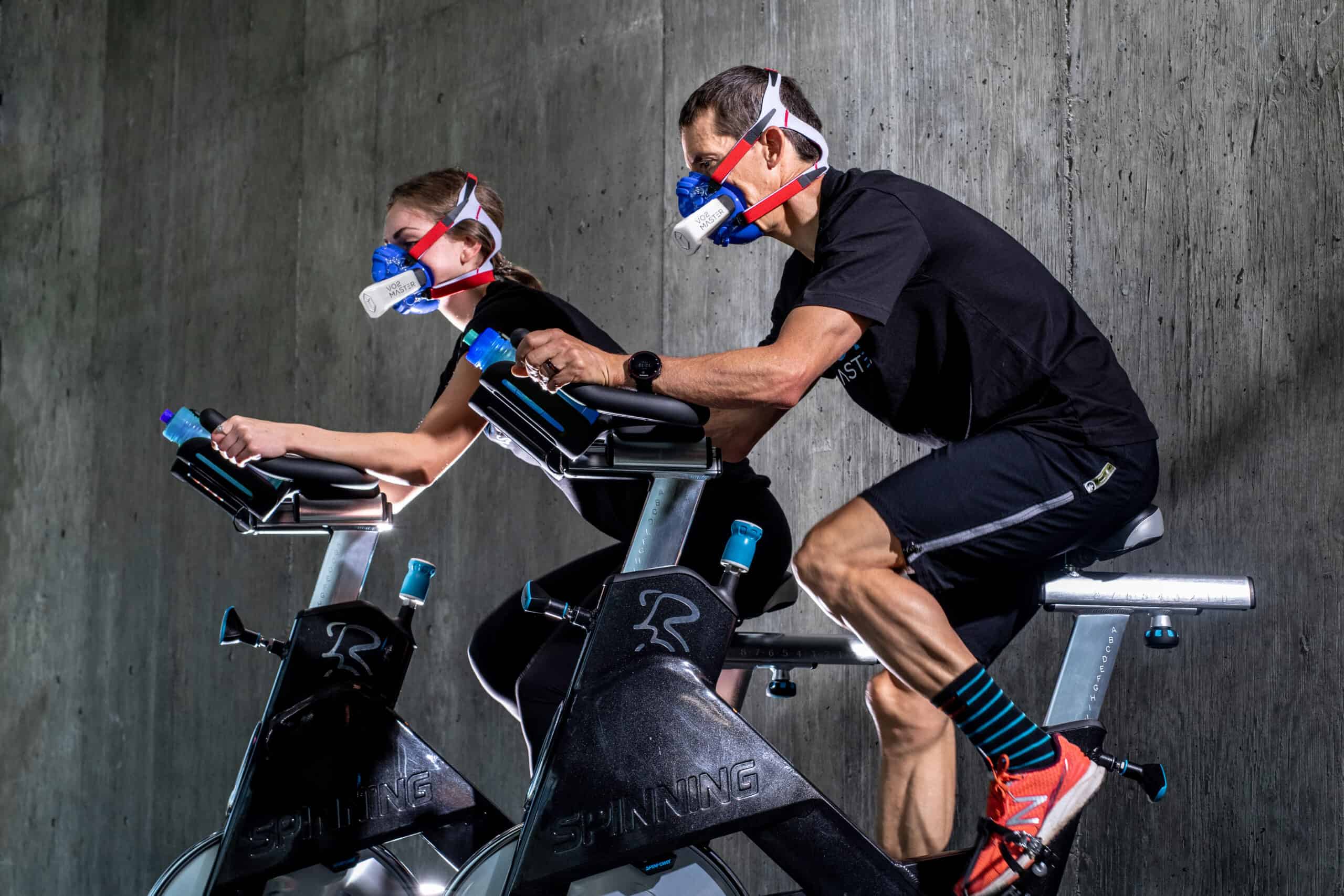 New Masks Cycling 2 Blue Bottles
