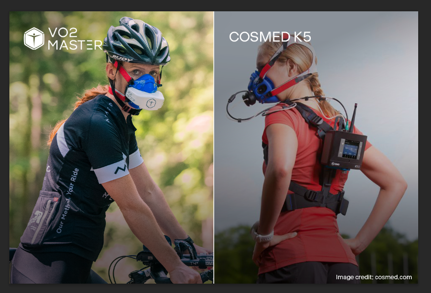 VO2 Master vs COSMED K5 portable metabolic analyzer comparison
